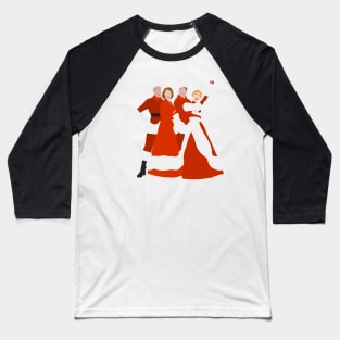 White Christmas Baseball T-Shirt